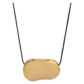 Julia Brass Stone Necklace