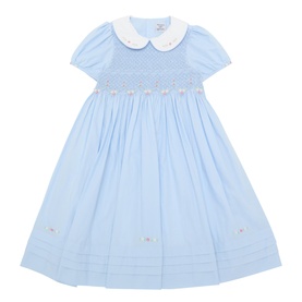 Susan Smocked Floral Dress