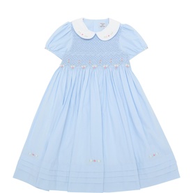 Susan Smocked Floral Dress