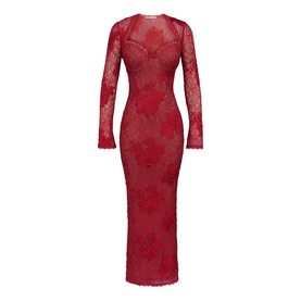 Lucienne Lace Embroidered Dress