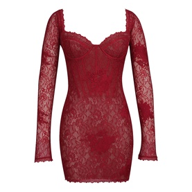 Lucienne Lace Mini  Dress