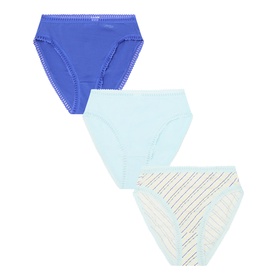 Three-Pack Go Crush High Leg Briefs