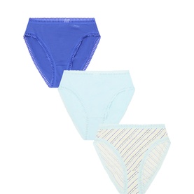 Three-Pack Go Crush High Leg Briefs