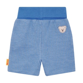 Leopard Logo T-Shirt & Striped Shorts Two-Piece Set