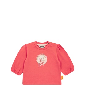 Graphic Print Puff Sleeve T-Shirt