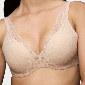 Body Make-Up Illusion Lace Under Wired Bra