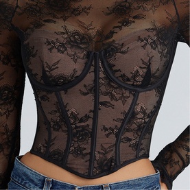 Zoe Lace Corset Top
