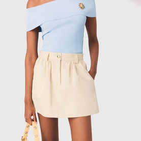Layered Mini Skort