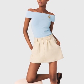 Layered Mini Skort