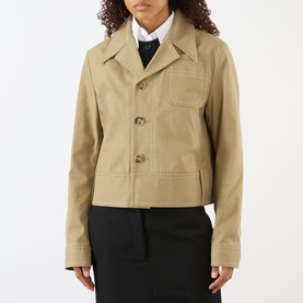 Patch Pocket Trench Coat
