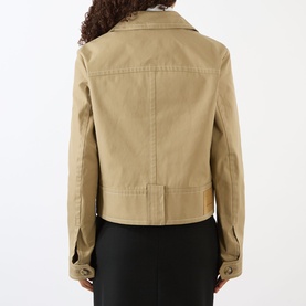 Patch Pocket Trench Coat