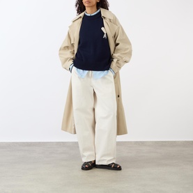 Wrapped Belted High-Rise Balloon Leg Jeans