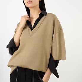 Oversized Knitted Sweater