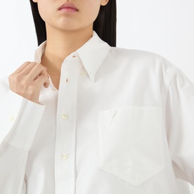 Ami de Cour Cropped Oversized Shirt