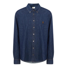 Ami de Cour Logo Denim Shirt