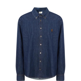 Ami de Cour Logo Denim Shirt