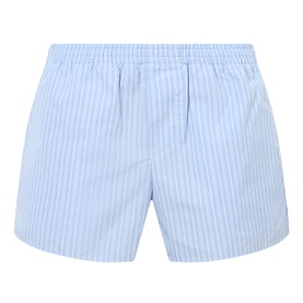 Stripe Poplin Shorts