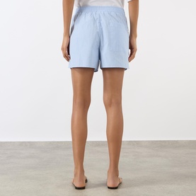 Stripe Poplin Shorts