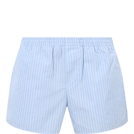 Stripe Poplin Shorts