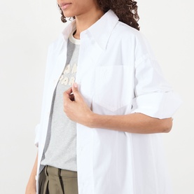 Logo Shirt Dress