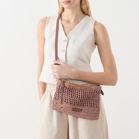 Nefeli Woven Crossbody Bag