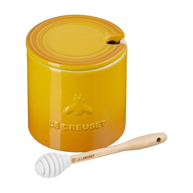 Stoneware Honey Pot & Dipper 420ml