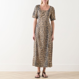 Kathleen Nina Leopard Dress