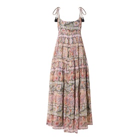 Kamilah Floral Lam&eacute; Dress