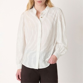 Animal Textured Blouse