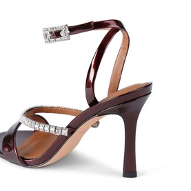 Crystal Embellished Heeled Sandals
