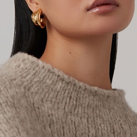 Leona Hoop Earrings