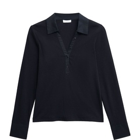 Lennox Ribbed Polo Shirt
