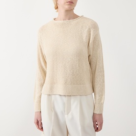Laetitia Boucl&eacute; Knit Sweater