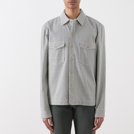 Renzi Striped Denim Overshirt