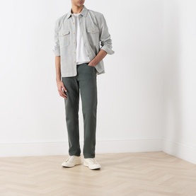 Renzi Striped Denim Overshirt