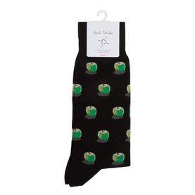 Apple Print Socks