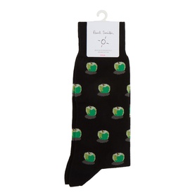 Apple Print Socks