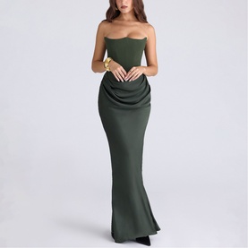 Persephone Strapless Corset Gown