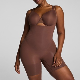SPANXsculpt&trade; GoFigure Open-Bust Mid-Thigh Bodysuit