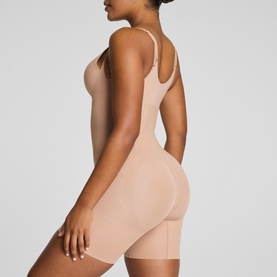 SPANXsculpt&trade; OnCore Open-Bust Mid-Thigh Bodysuit