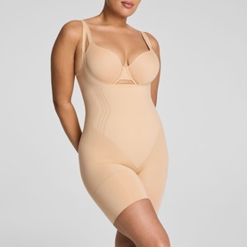 SPANXsculpt&trade; GoFigure Open-Bust Mid-Thigh Bodysuit
