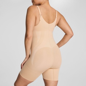 SPANXsculpt&trade; GoFigure Open-Bust Mid-Thigh Bodysuit