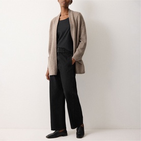 Turner Belted High-Rise Horseshoe Jeans