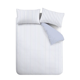 Hampton Stripe Duvet Set Blue