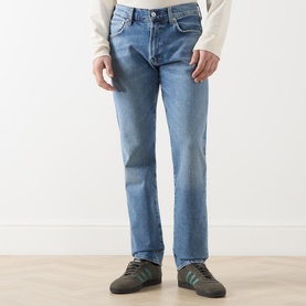 Elijah Mid-Rise Straight Leg Jeans