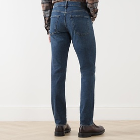 Gage Mid-Rise Straight Leg Jeans