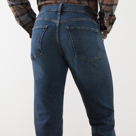 Gage Mid-Rise Straight Leg Jeans