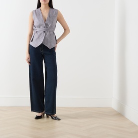 Crusca Relaxed Barrel Leg Jeans