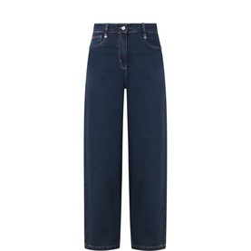 Crusca Relaxed Barrel Leg Jeans