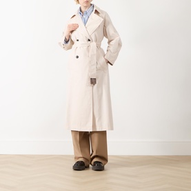 Saio Double Breasted Trench Coat